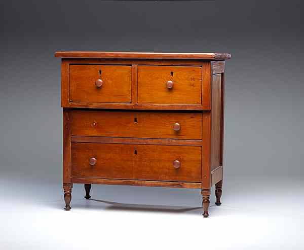 Appraisal: Ohio Miniature Chest of Drawers Southern Ohio ca - a