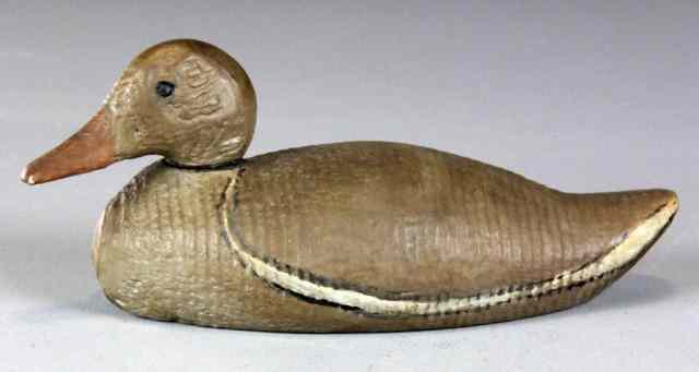 Appraisal: Padco Factory Duck Decoy With Swivel HeadDepicting a brown hand