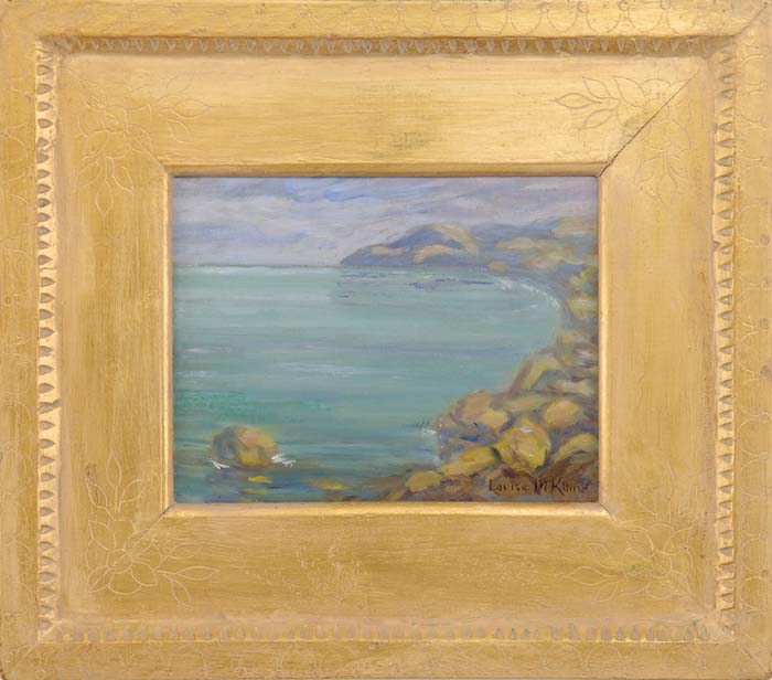 Appraisal: LOUISE MARY WAHL KAMP American - TRANQUIL SHORELINE Oil on