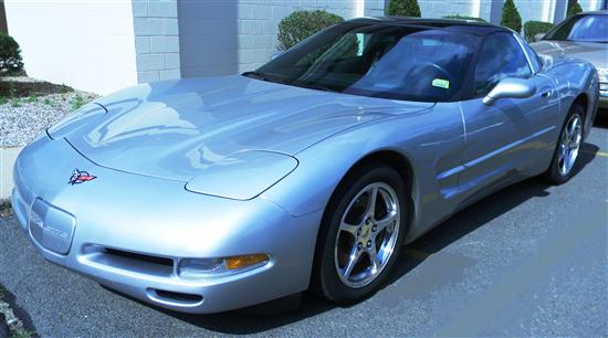 Appraisal: Corvette Vin GIYY G MILEAGE AS OF - silver with