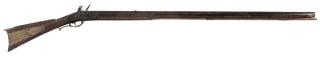 Appraisal: late th early th century possibly North Carolina flintlock smooth-bore