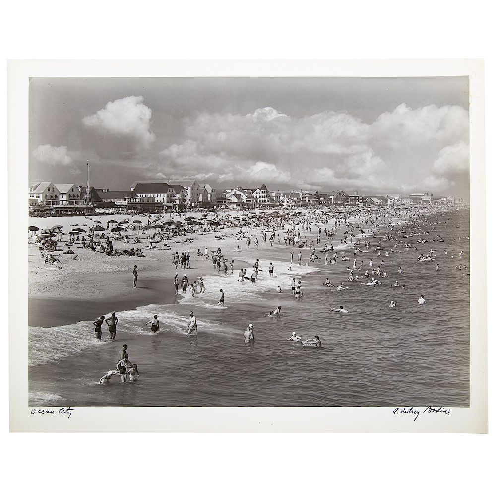 Appraisal: A Aubrey Bodine Ocean City circa American - Gelatin silver