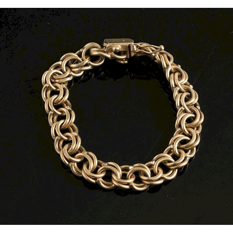 Appraisal: K Gold Bracelet k yellow gold bracelet grams l Processing