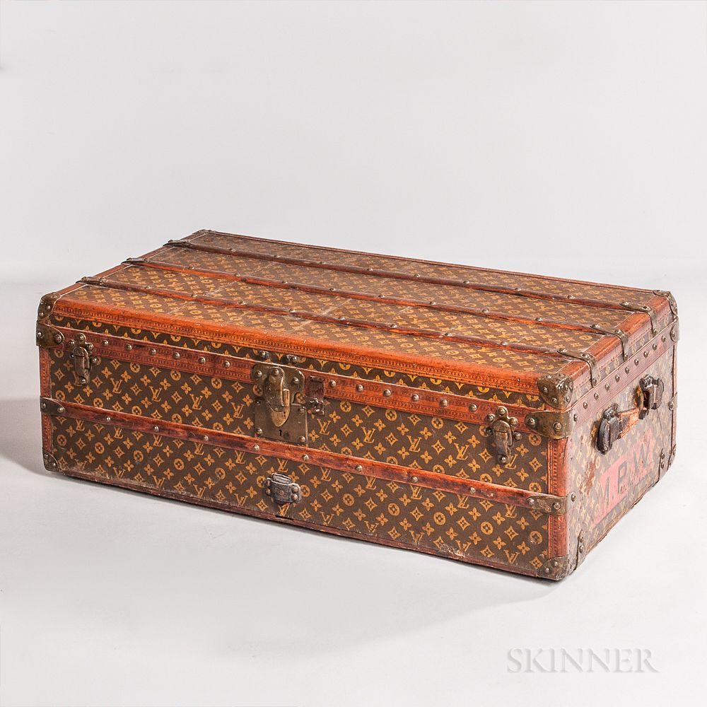 Appraisal: Louis Vuitton Cabin Steamer Trunk Louis Vuitton Cabin Steamer Trunk