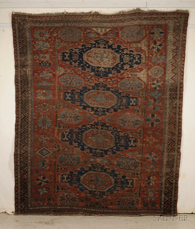 Appraisal: Soumak Carpet Northeast Caucasus second half th century areas of