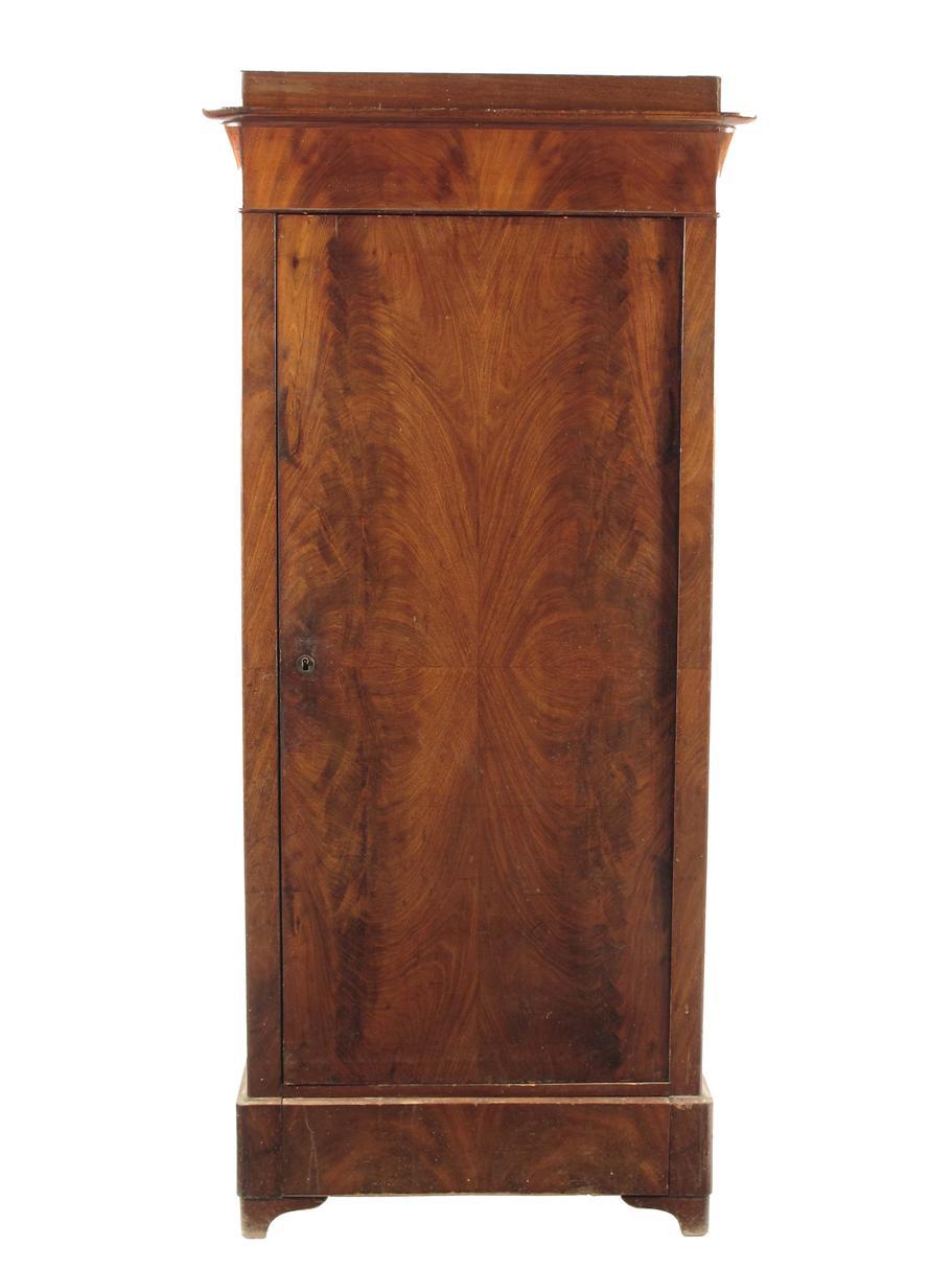 Appraisal: A Directoire mahogany bookcase