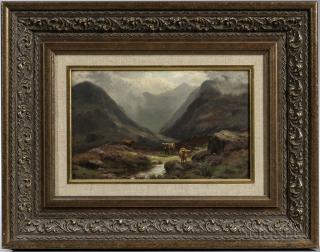 Appraisal: Edgar Longstaffe British - In Glencoe Edgar Longstaffe British -