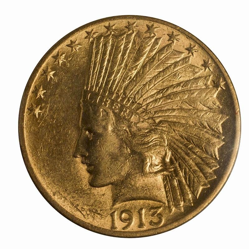 Appraisal: U S Eagle Indian Head AV U S Eagle Indian