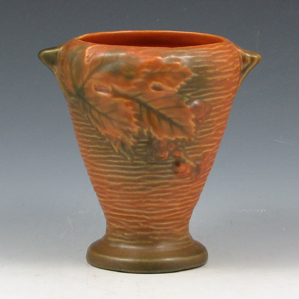 Appraisal: Roseville Bushberry - Vase - Mint Roseville Bushberry vase in