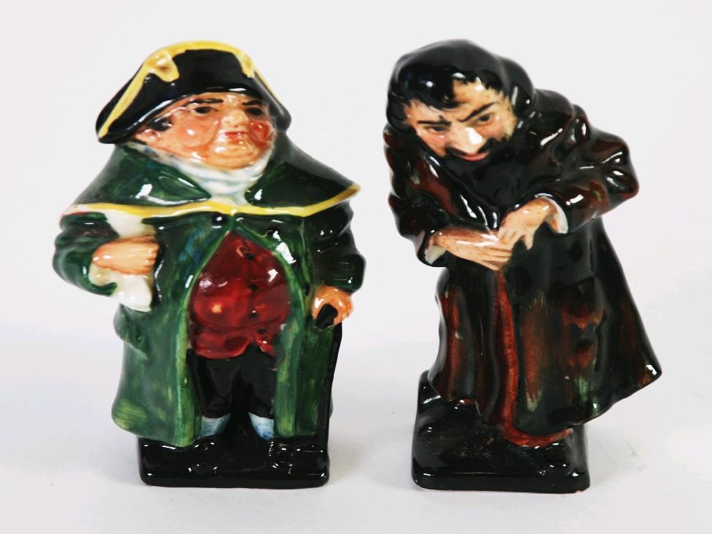 Appraisal: ROYAL DOULTON CHINA FIGURE 'FAGIN' high M and ANOTHER 'Bumble'