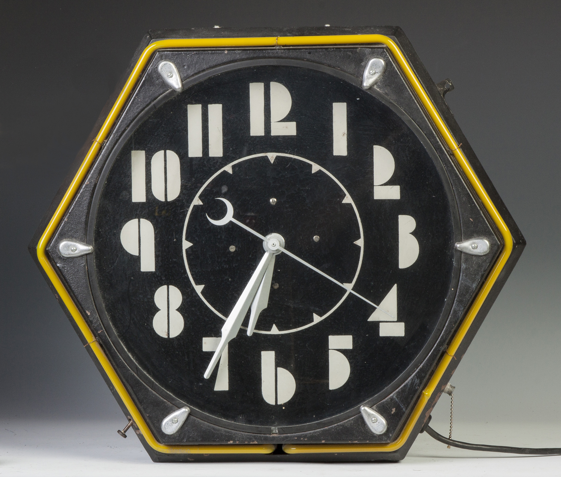 Appraisal: Vintage Neon Electric Clock