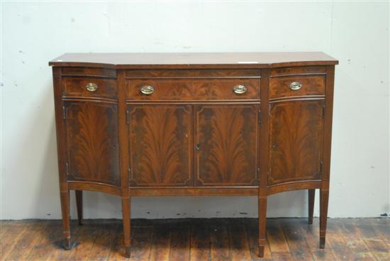 Appraisal: INLAID MAHOGANY SIDEBOARD