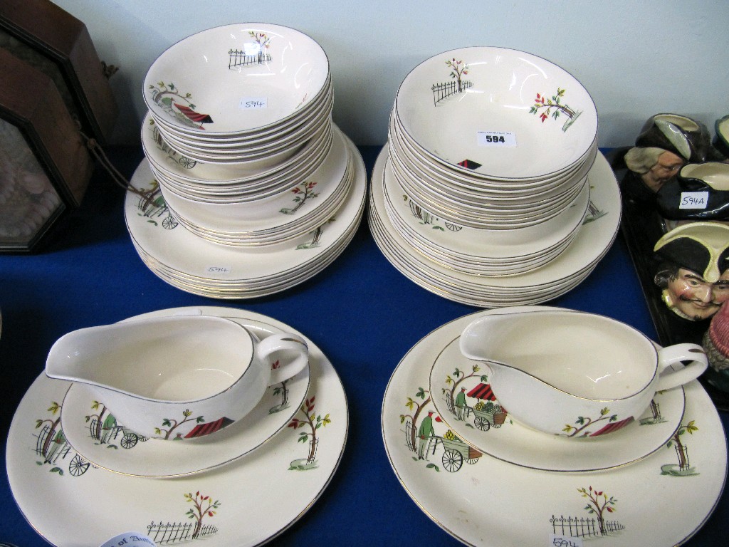 Appraisal: s Alfred Meakin dinner set