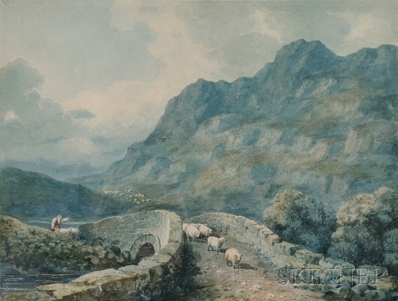 Appraisal: Attributed to David Cox the Elder British - On the