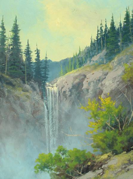 Appraisal: A D Aubrey Dale Greer American - A Landscape with