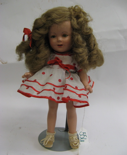 Appraisal: AN IDEAL SHIRLEY TEMPLE DOLL H marked Shirley Temple on