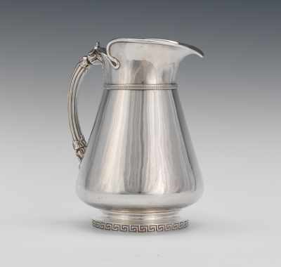 Appraisal: A Sterling Silver Pitcher by Tiffany Co ca - Gracefully