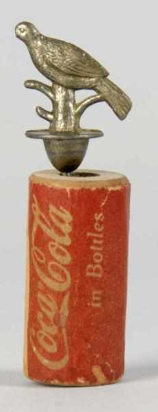 Appraisal: Early Coca-Cola Bird Whistle Description Wooden and metal Makes a