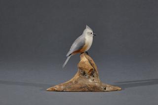 Appraisal: Miniature Tufted Titmouse Robert Morse Miniature Tufted Titmouse Robert Morse