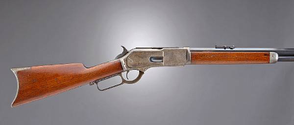 Appraisal: A Winchester early nd Model lever action rifle Serial no