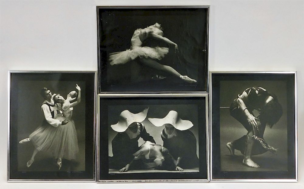 Appraisal: Max Waldman Ballerina Silver Gelatin Photographs Max Waldman United States