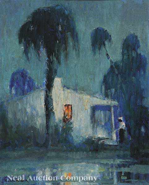 Appraisal: Knute Heldner Swedish New Orleans - Plantation Louisiana oil on