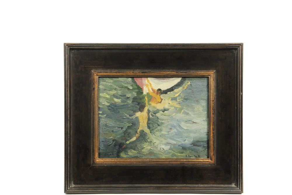 Appraisal: ATTRIBUTED TO JOAQUIN SOROLLA Y BASTIDA Spain - - A