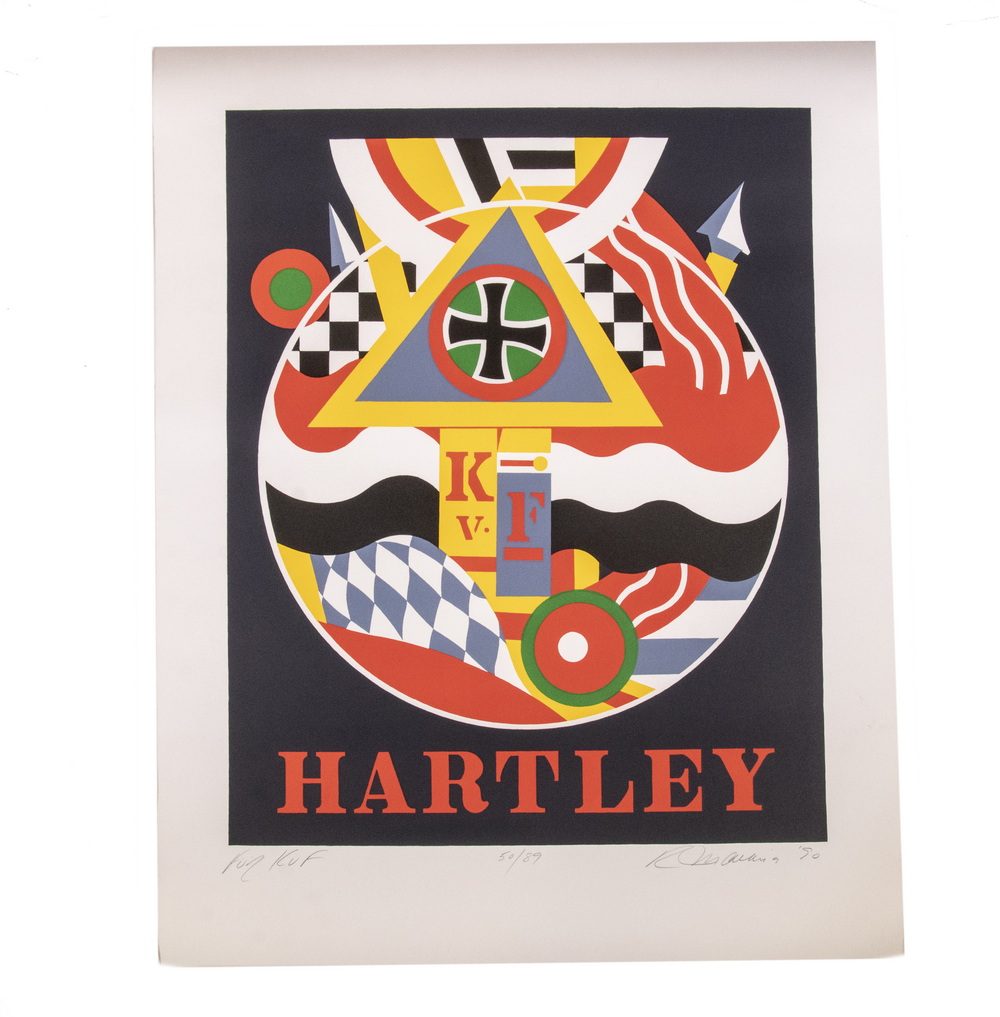 Appraisal: ROBERT INDIANA NY ME IN - Hartley Elegies Berlin Series