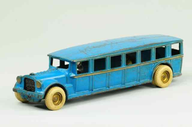 Appraisal: FAEGOL BUS Arcade cast iron done in blue overall classic