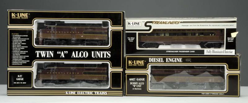 Appraisal: K-line PRR Alco AA unit is complete and all original