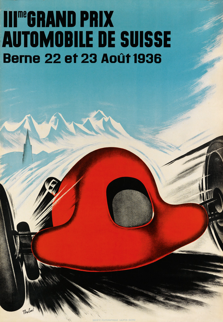 Appraisal: HANS TH NI - IIIme GRAND PRIX AUTOMOBILE DE SUISSE