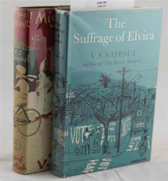 Appraisal: NAIPAUL V S THE SUFFRAGE OF ELVIRA first edition blue