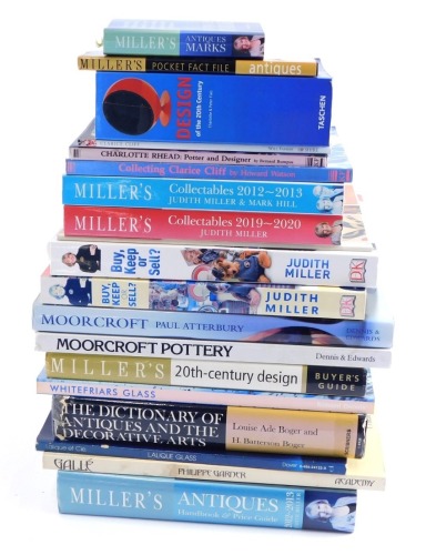 Appraisal: Various books art design etc Miller Judith Buy Keep or