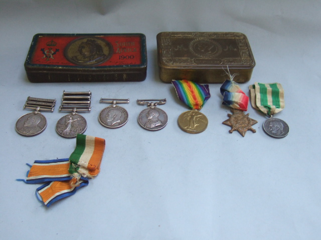 Appraisal: Seven medals to H BOOTHBY comprising The Queen's South Africa