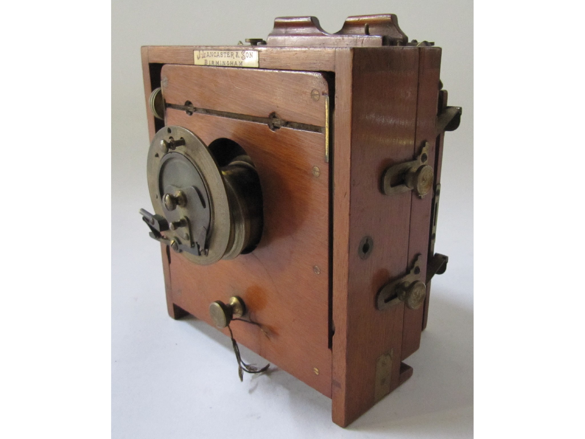 Appraisal: A plate camera by J Lancaster Sons Birmingham