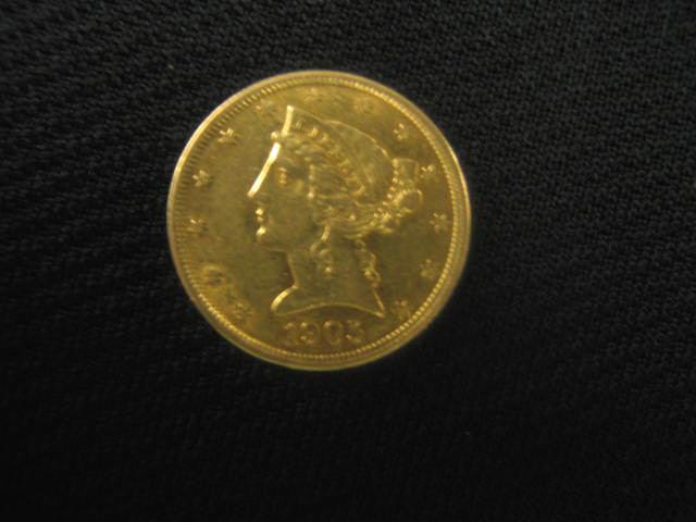 Appraisal: U S Liberty Head Gold Coin A U