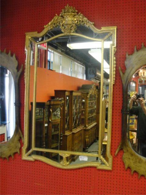 Appraisal: Giltwood Mirror From a Long Island estate Dimensions w x