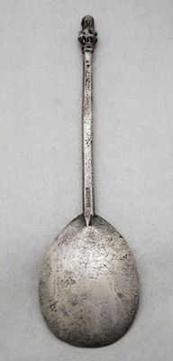 Appraisal: Bristol An Elizabeth I spoon with a gilt maidenhead struck