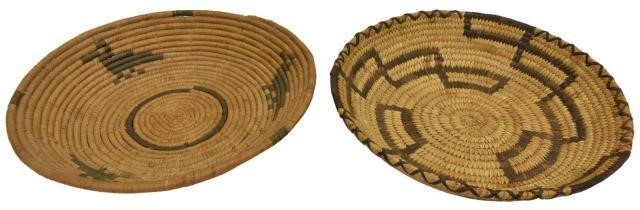 Appraisal: lot of Woven baskets c - including Tohono O'odham Papago