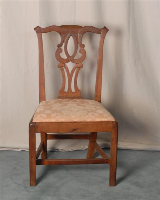 Appraisal: A L th E th Walnut Side Chair having a