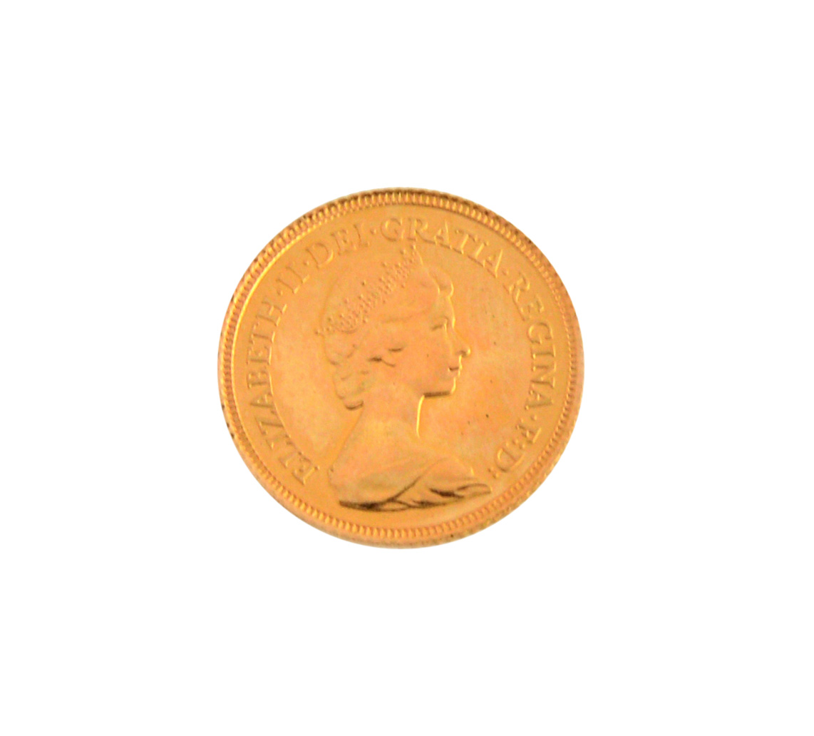 Appraisal: An Elizabeth II half sovereign Illustrated