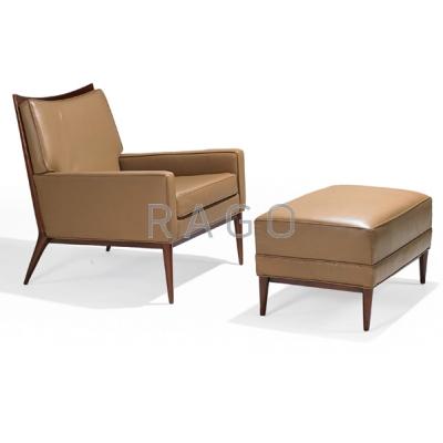 Appraisal: PAUL MCCOBB DIRECTIONAL Lounge chair no and ottoman USA s