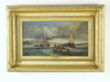 Appraisal: OOP - Waterfront at Boulogne' by Adrien Moreau French -