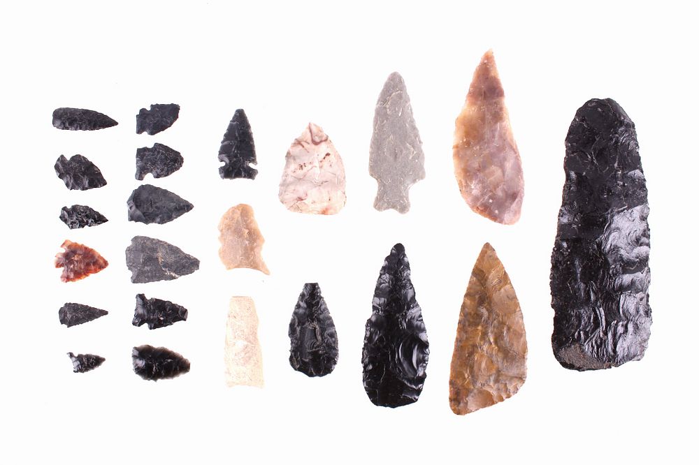 Appraisal: Camas Creek Transitional Paleo Point Collection For your consideration is