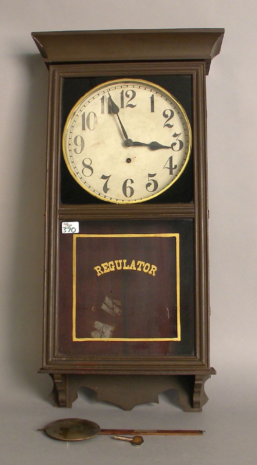 Appraisal: William Gilbert regulator clock h l