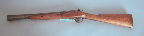 Appraisal: Belgian blunderbuss together with another Arabian rifle