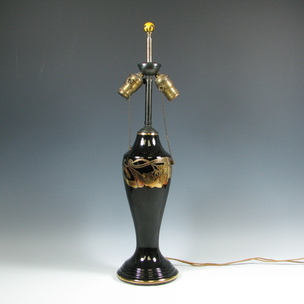 Appraisal: Camark Jeanne Tall Lamp Camark Jeanne factory lamp with original