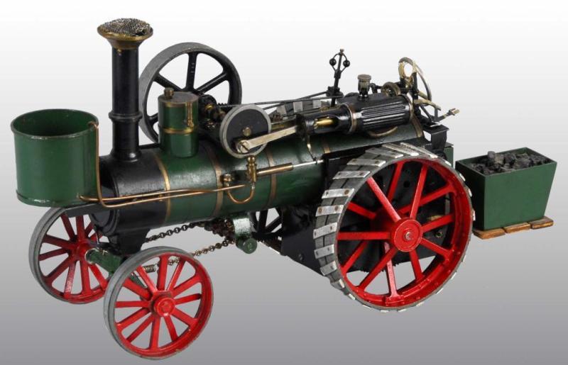 Appraisal: Machinist Working Model Traction Engine Steam Toy Description This is