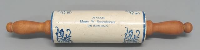 Appraisal: Marked Xmas Elmer W Rosenberger Line Lexington PA l overall