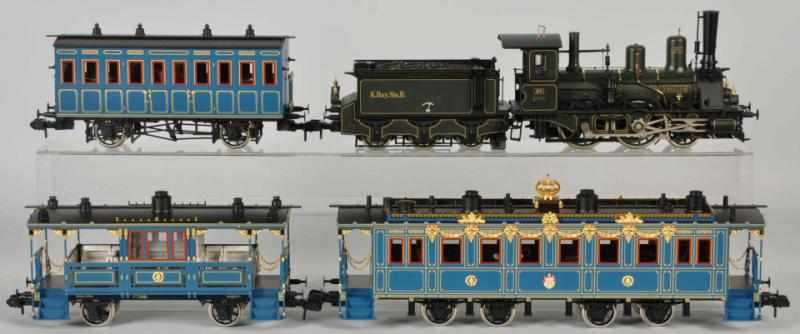 Appraisal: Marklin -Gauge Bavarian Royal Court Train Set Contemporary Marklin no